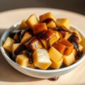 Gemarineerde kaas met balsamico