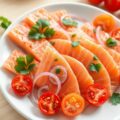 gemarineerde zalm