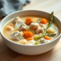 Gentse waterzooi met asperges