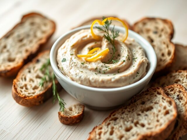 Gerookte forelspread