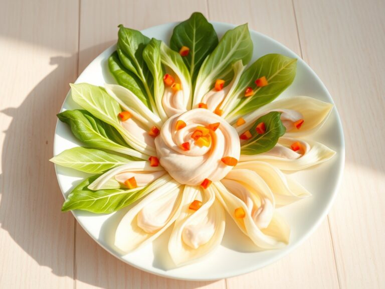 Gerookte-palingmousse met witlof
