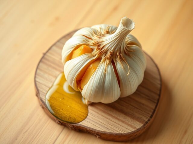 Geroosterd knoflook