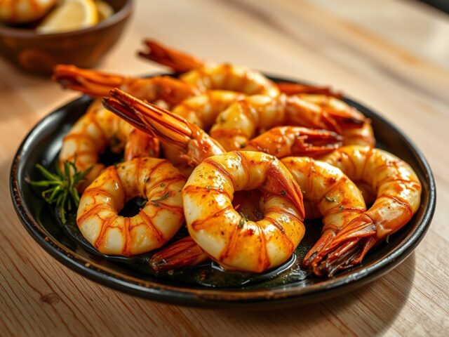 Geroosterde Gamba’s Louisiana Stijl