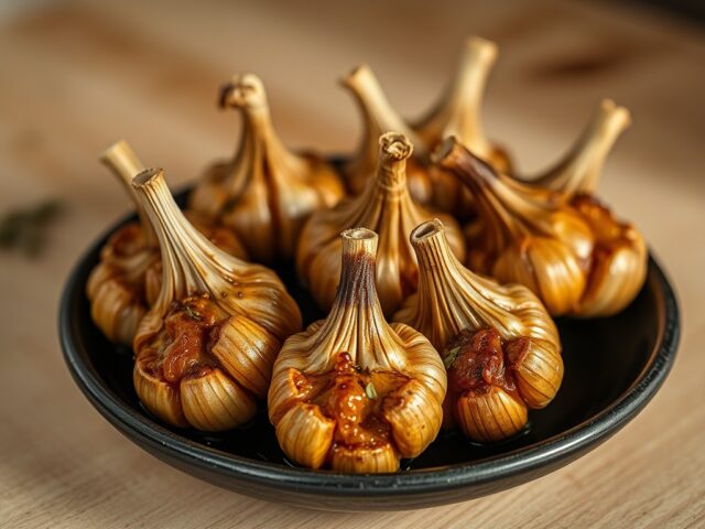 Geroosterde knoflook