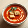 Geroosterde tomatensoep