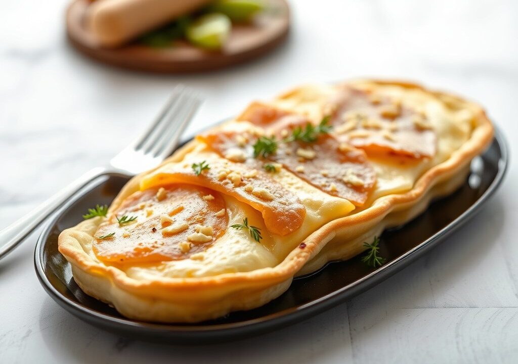 Gestoofde bleekselderij uit de oven, AI-gegenereerde illustratie