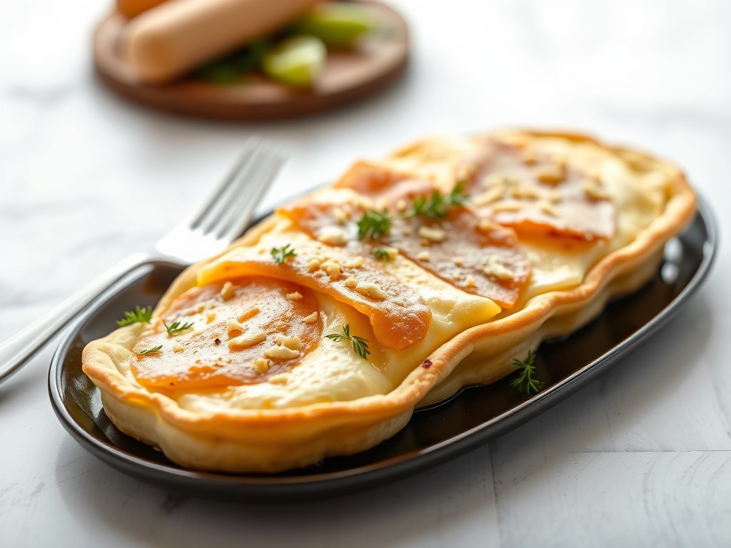 Gestoofde bleekselderij uit de oven, AI-gegenereerde illustratie