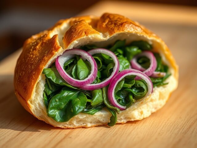 Gevuld Marokkaans brood