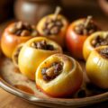 Gevulde appels uit de oven.
