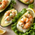 Gevulde avocado’s met reuzengarnalen