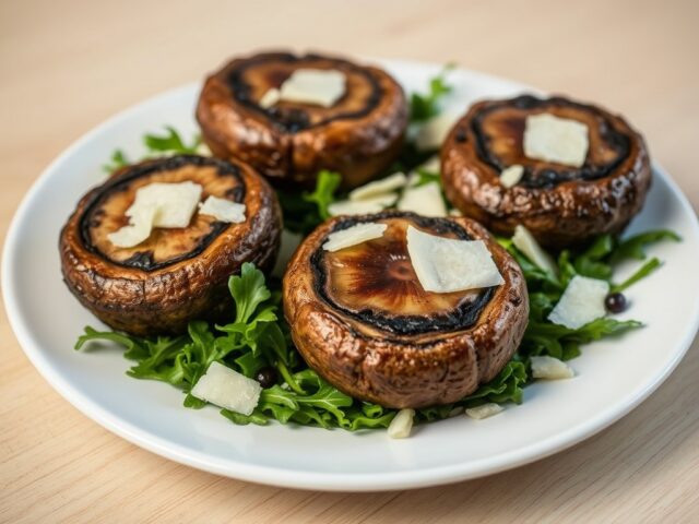 Gevulde champignons