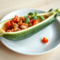 Gevulde courgette