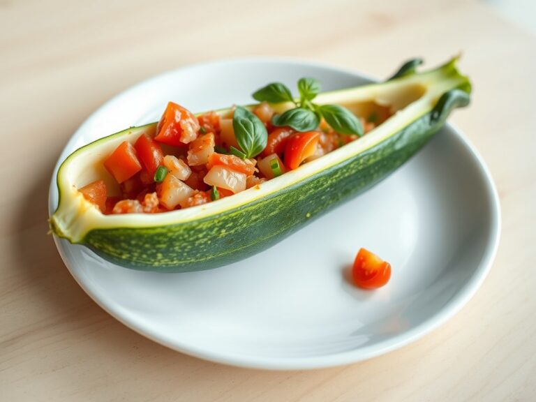 Gevulde courgette