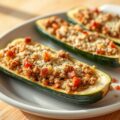 Gevulde courgette