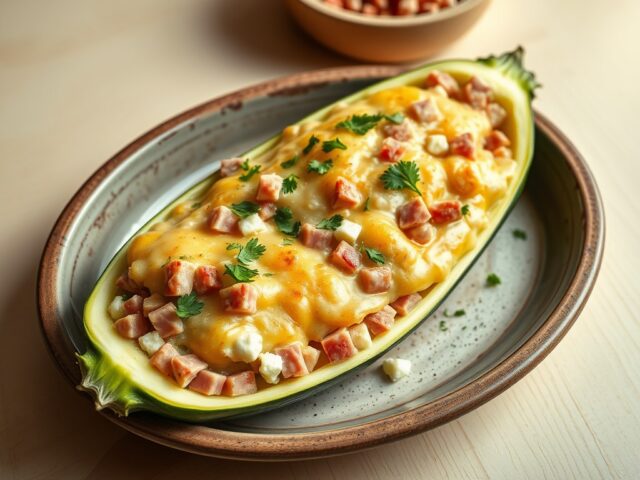 Gevulde courgette