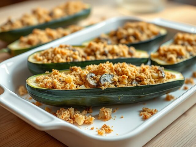 Gevulde courgette