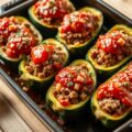 Gevulde courgettes