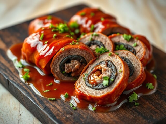 Gevulde filet de boeufrolletjes