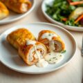 Gevulde kalkoenrolletjes op 2 manieren