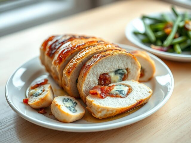 Gevulde kipfilet