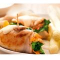 Gevulde kipfilet met briesaus