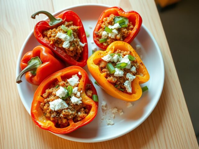 Gevulde paprika’s