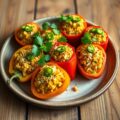 Gevulde paprika’s