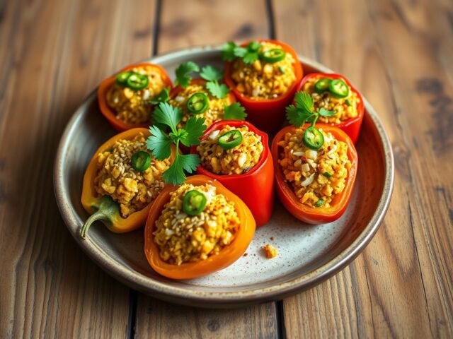 Gevulde paprika’s