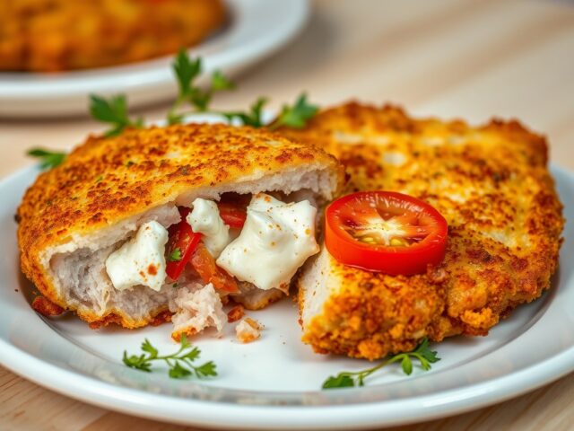 Gevulde schnitzel