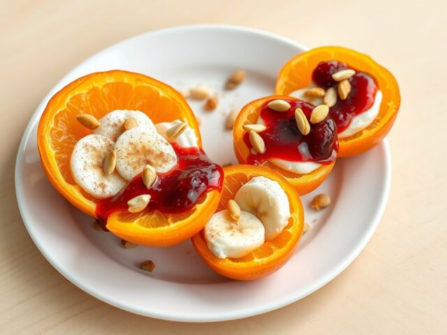 Gevulde sinaasappels