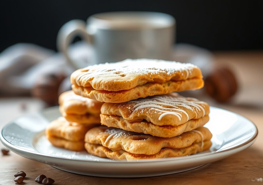 Gevulde speculaas, AI-gegenereerde illustratie