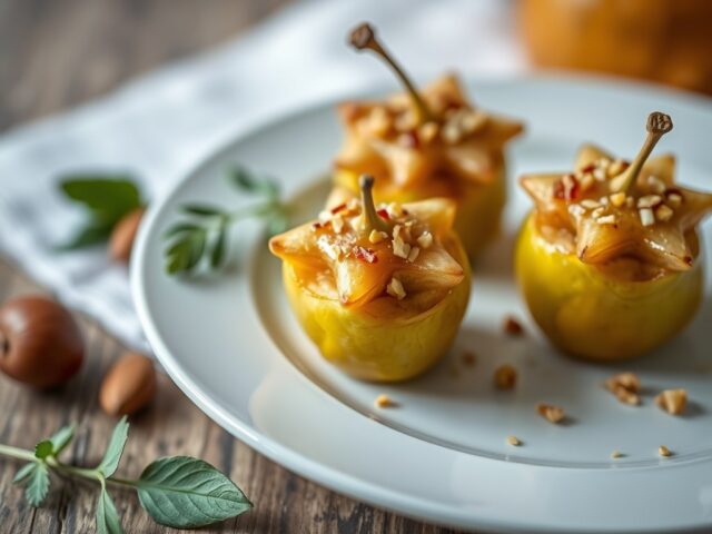 Gevulde sterappeltjes