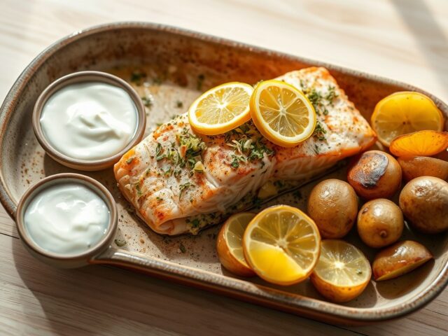 Gevulde zalm uit de oven