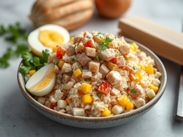 Gezonde tonijn Salade