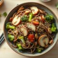 Glutenvrij Sobasalade met bimi