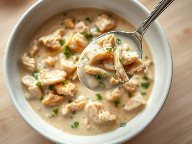 Glutenvrije kippenragout