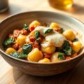 Gnocchi bolognese met spinazie