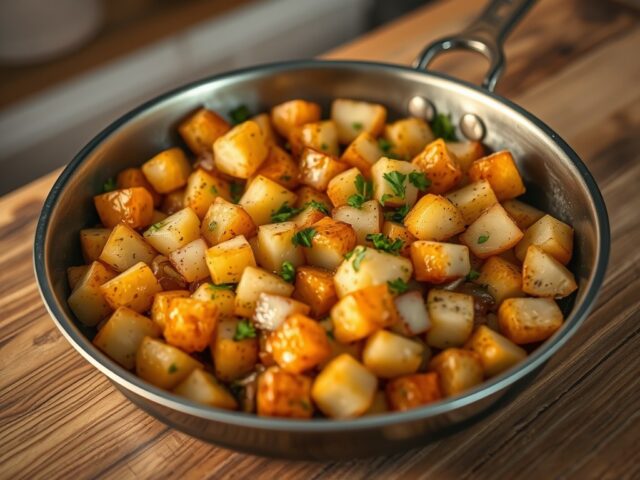 Goudse gebakken aardappelen