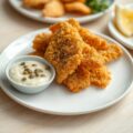Goujonettes van rog met Gribichesaus