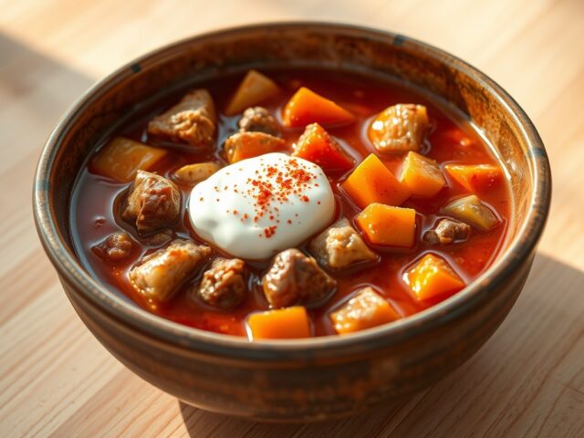 Goulash maaltijdsoep