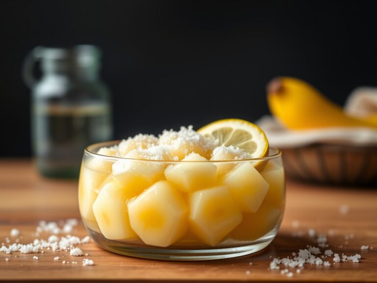 Granita van bananenlikeur
