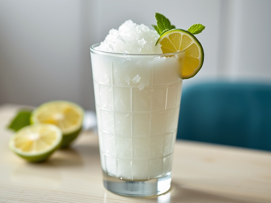 Granita van Tequila, AI-gegenereerde illustratie