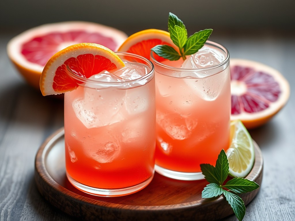Grapefruit bries, AI-gegenereerde illustratie