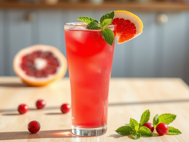 Grapefruitencranberrydrank