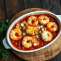Griekse garnalengratin