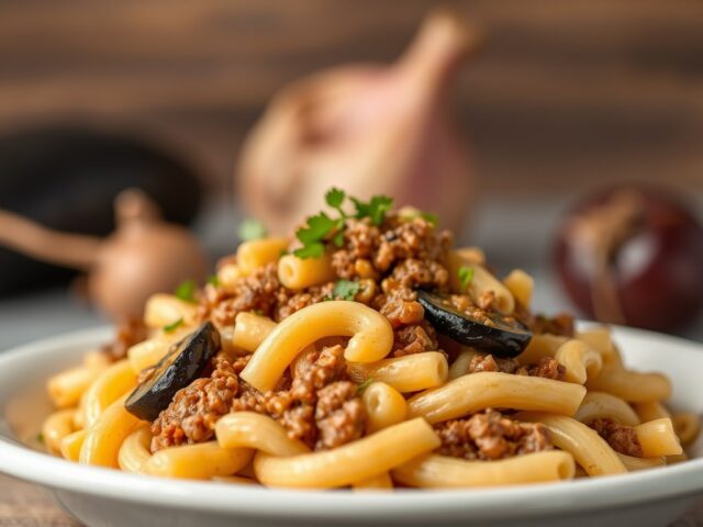 Griekse macaroni