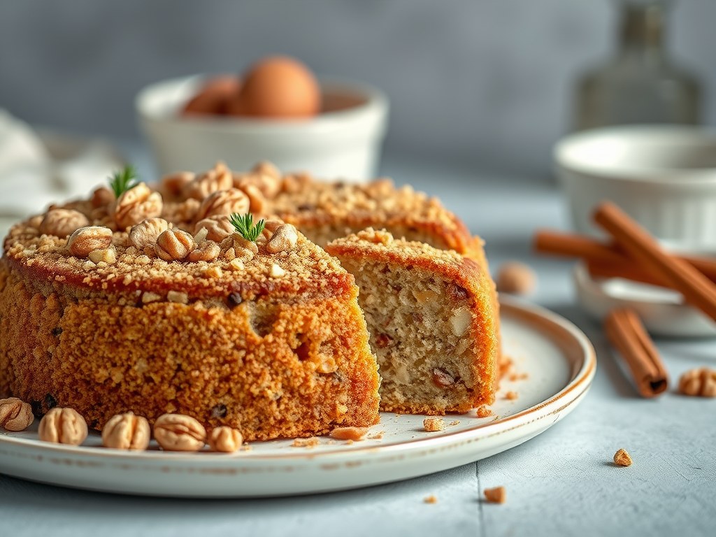 Griekse notencake, AI-gegenereerde illustratie