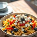 Griekse pasta met feta