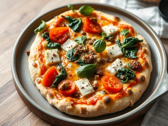 Griekse pizza