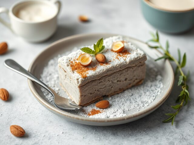 Griesmeel-amandeldessert